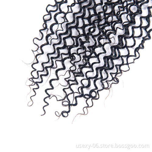 Hot Selling Wholesale Curly Wave 10A Grade Virgin Brazilian 100% Unprocessed Human Hair Lace Closure